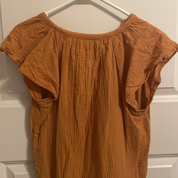 Mustard Yellow Universal Threads Blouse - Picture 4 of 4